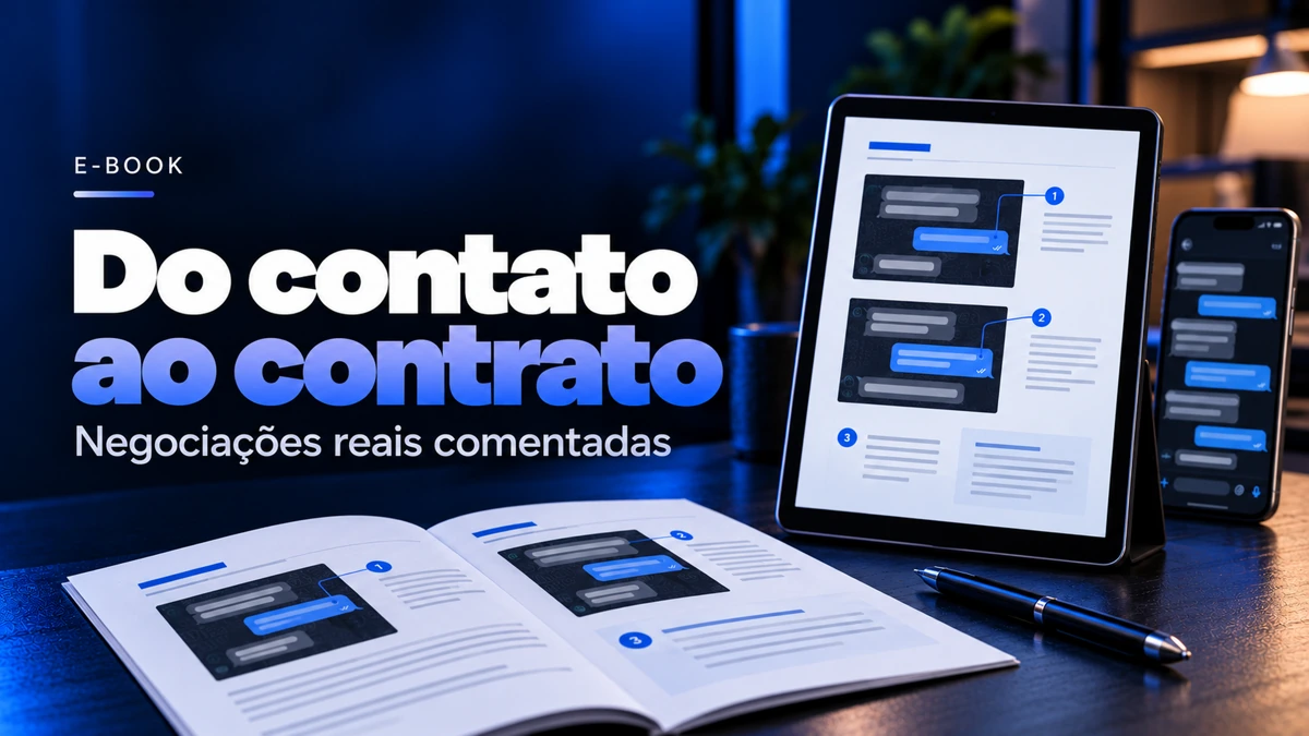 Arte aprovada de Do Contato ao Contrato